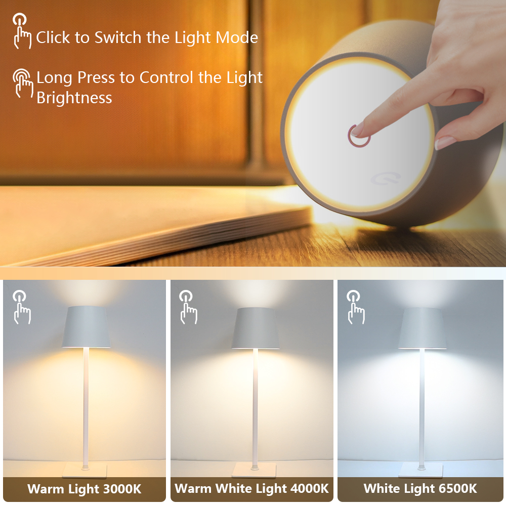 LED Rechargeable Desk Light Wi - Decor Lighting & Decor Fires Photos ulasan dan harga