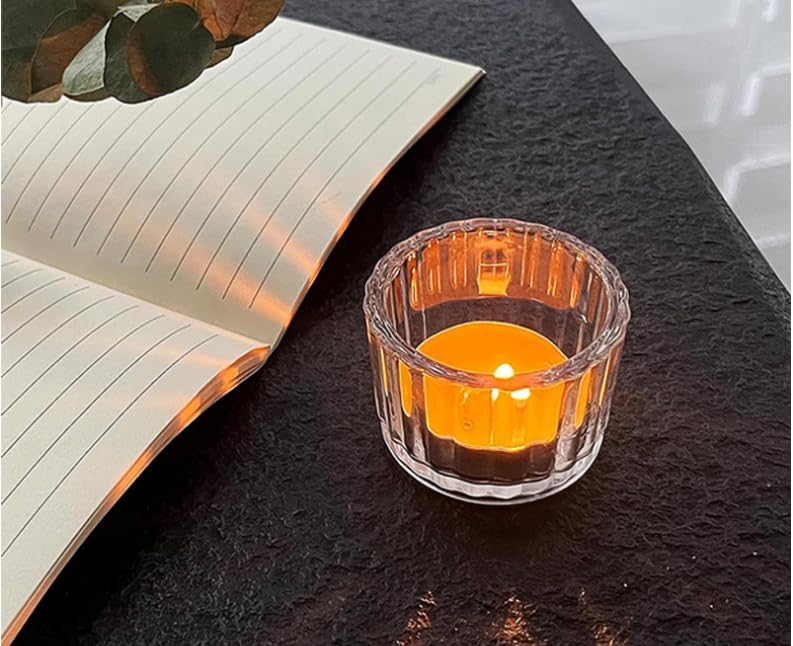 Glass Tealight Candle Holders  - Candle Holder Set ulasan dan harga